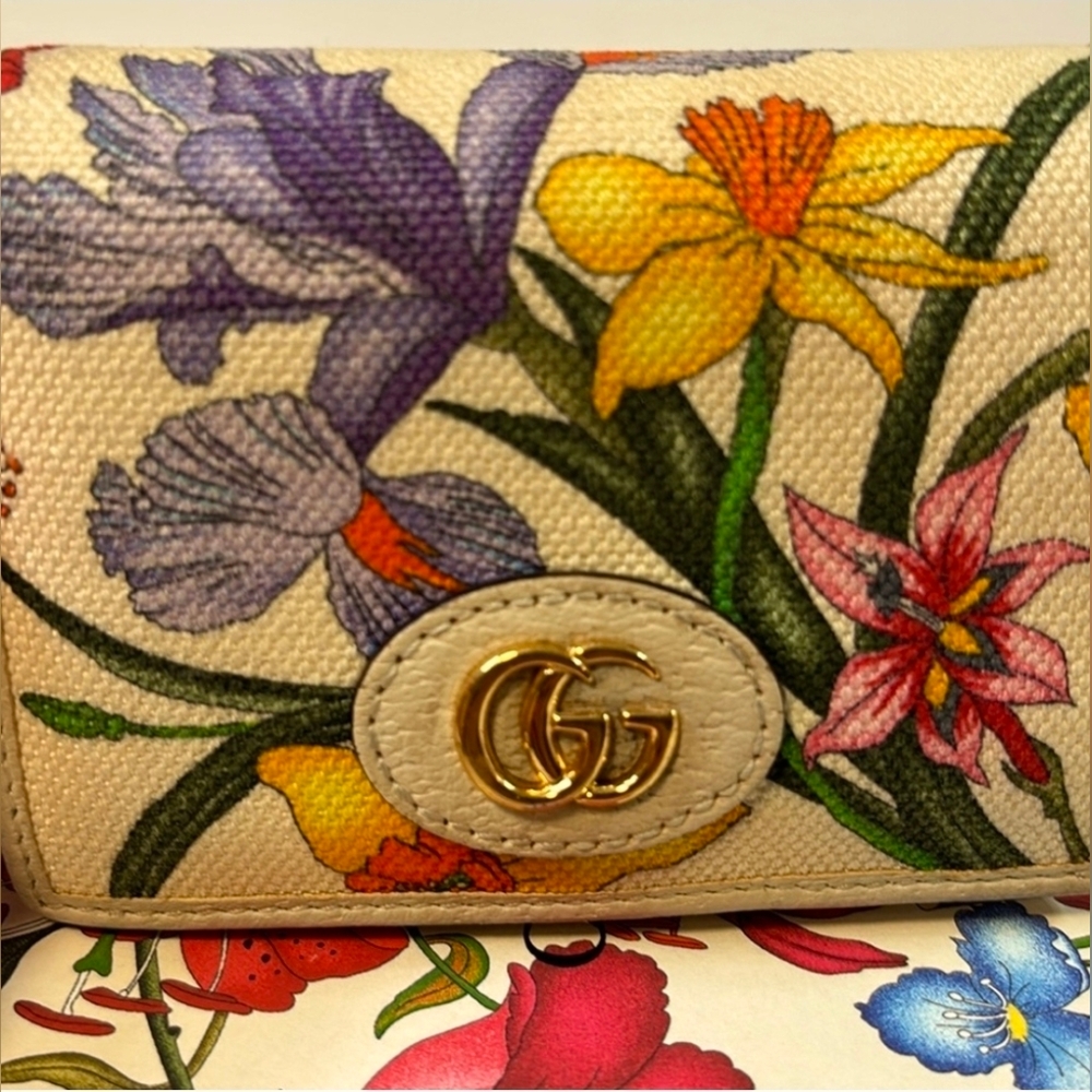 ✨️Gucci Floral Wallet Limited Edition✨️ - Picture 2 of 13